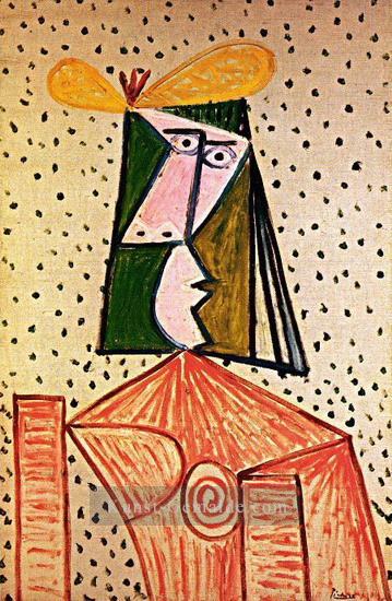Bust of Woman 3 1944 cubism Pablo Picasso Ölgemälde
